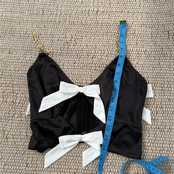 Anthropologie Bow Cutout Bralette Top size small - Picture 12 of 12
